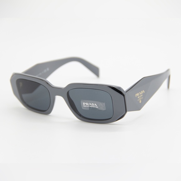 NEW PRADA GREY SUNGLASSES NEW COLLECTION PR17WS 11N09T UNISEX EYEWEAR PR 17WS - Picture 9 of 14